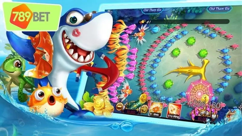 Trải nghiệm bắn cá 789Bet với đồ họa sinh động