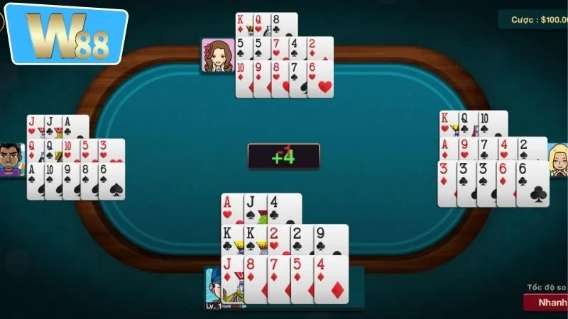 Cách chơi và chiến thuật nâng cao cơ hội thắng trong game bài W88