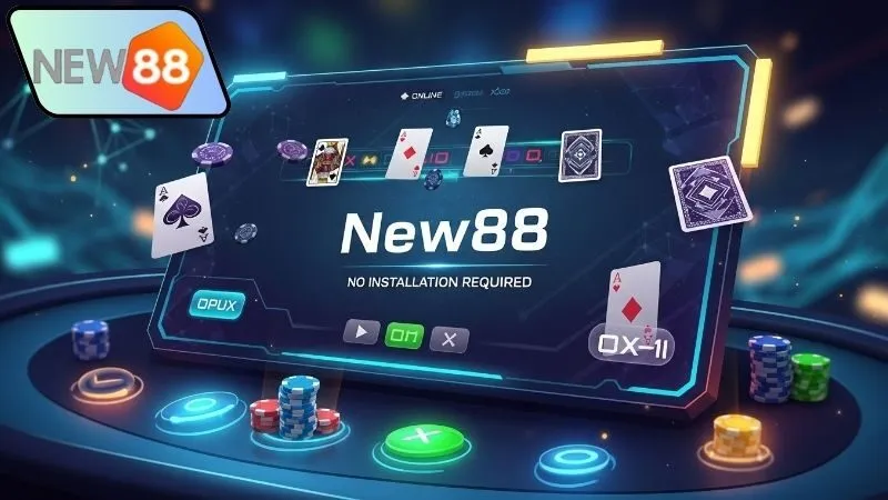Game bài trực tuyến không cần cài đặt New88 tiện lợi mọi lúc 4 Cách tham gia game bài trực tuyến không cần cài đặt New88